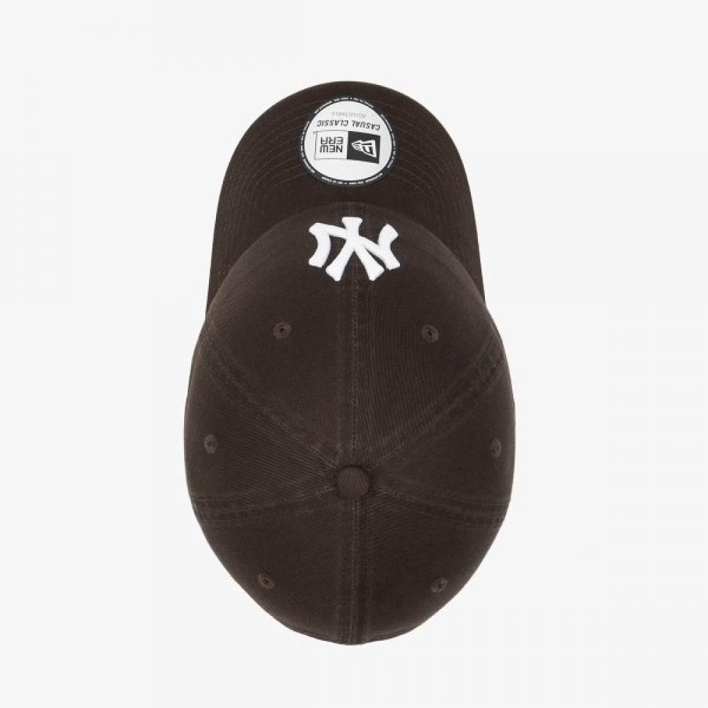 Бейсболка New Era New York Yankees Casual Classic Cap, шоколадный цвет, артикул 14881467