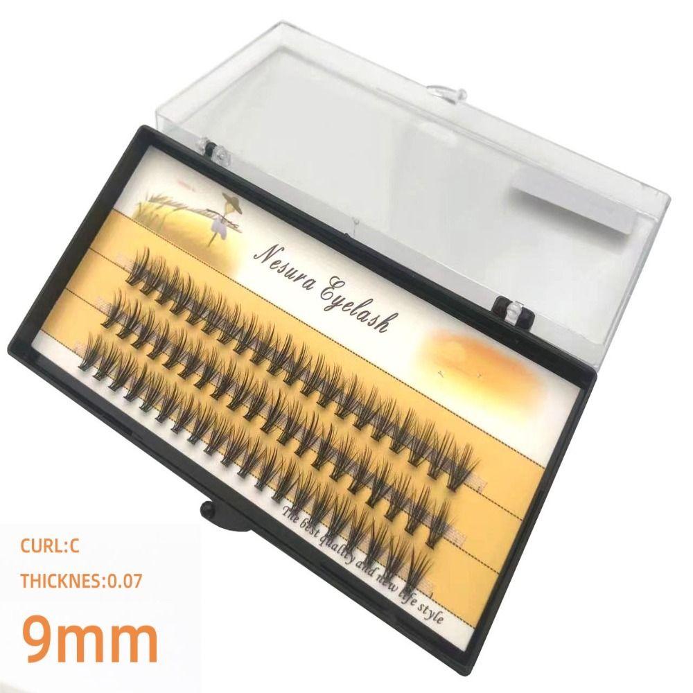 Hot Natural Thick lashes Eye Makeup Tool 20D Individual Eyelash Imitation Mink Fake Eyelashes