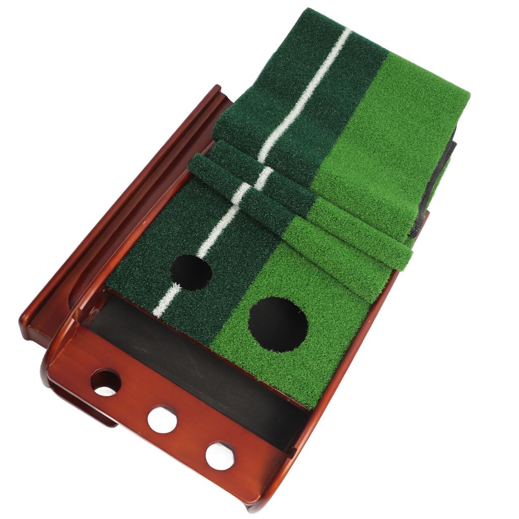 Тренировочный коврик для паттинга из красного дерева, тренировочное одеяло для паттинга в помещении, спортивный комплект для тренировок по паттингу