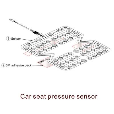 1PC Occupied Seated Alarm Accessory Universal Car Seat Pressure Sensor Safety Belt Warning Reminder Pad Coolant Temperature 4
