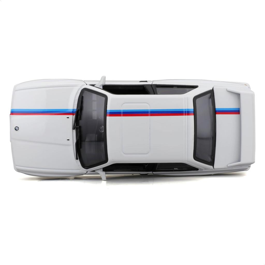 Bburago масштаб BMW M3 1989 Белый Литая модель Готовая 21100 W 1/24 (Е30) / Автомобиль, Продукт,