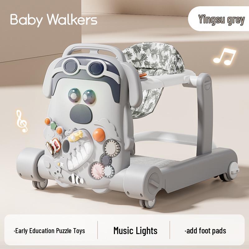 Премиальные многофункциональные детские ходунки (6-18 месяцев): Противо-О-образные ноги Помощь в обучении для малышей