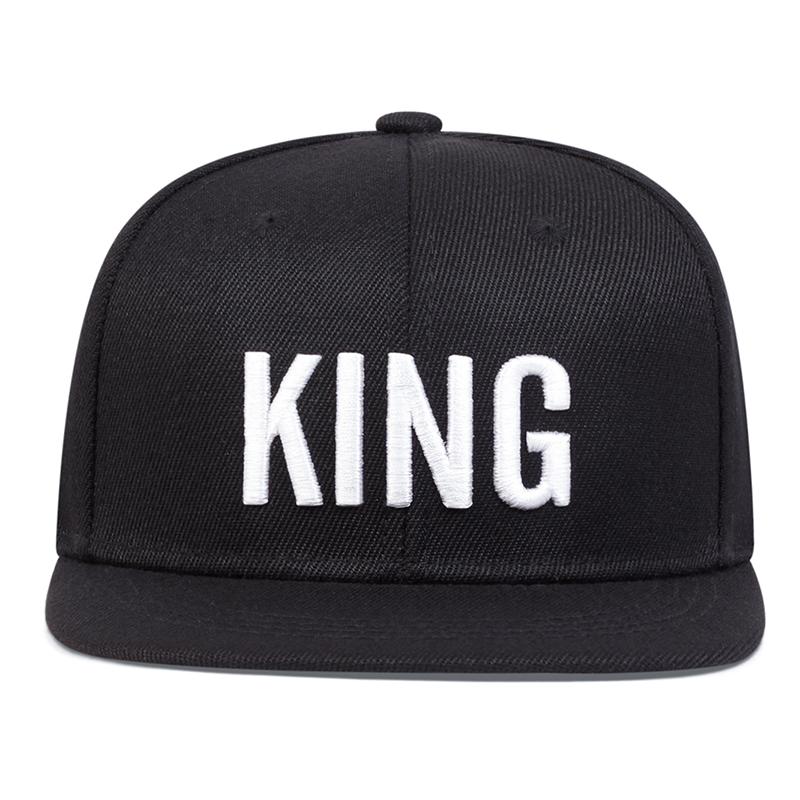 Детская бейсболка с вышивкой KING, модная солнцезащитная кепка Snapback для мальчиков и девочек, уличные спортивные кепки в стиле хип-хоп