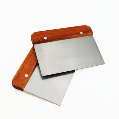 2 шт. Из нержавеющей стали Чоппер Скребок Тесто Овощерезка Удобный кухонный инструмент