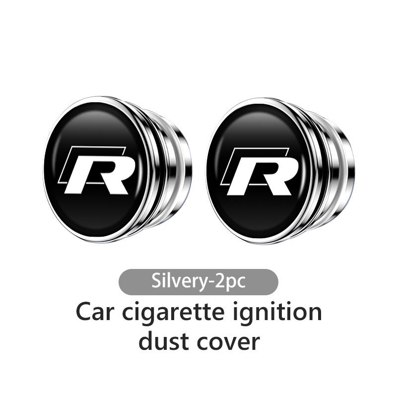 HIJK1 For Volkswagen VW Car Cigarette Lighter Cover DustProof Decoration Cap Golf Polo 4 5 6 Passat B5 B6 B7 CC Jetta Tiguan