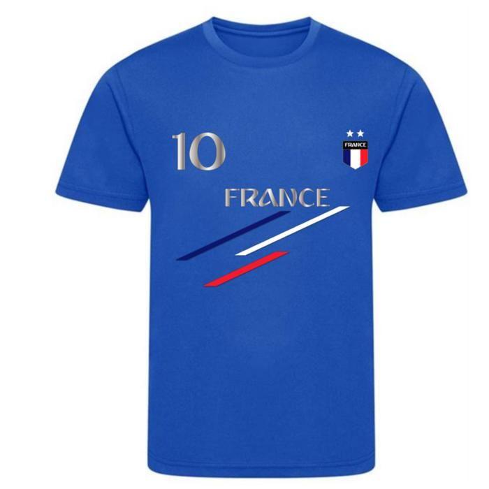 Ensemble de football enfant - NPZ - Style France - Bleu royal - 3-4 ans - Manches longues