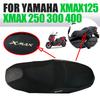 Для Yamaha XMAX 300 XMAX 250 125 X-MAX 400 XMAX300 Чехол на сиденье Покрытие седла Мотоаксессуары Подушка Тюнинг Чехол Коврик Сетка