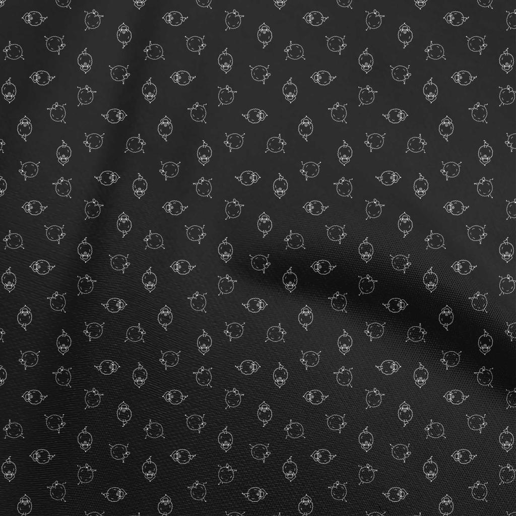 oneOone Ткань хлопок Flex Blue Yoga Sheep Швейный материал Print Fabric By The Yard 40 Inch