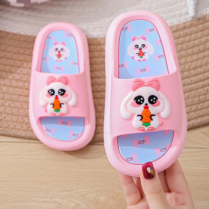 Pantuflas Детские тапочки Летние мультяшные домашние туфли для мальчиков Милые тапочки-сандалии для девочек Нескользящая детская обувь Шлепанцы Zapatos Niña