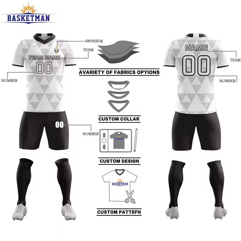 Team Football Soccer Uniform High Quality Personalized Football T-shirt Soccer Wear Soccer Jersey for Team and Club