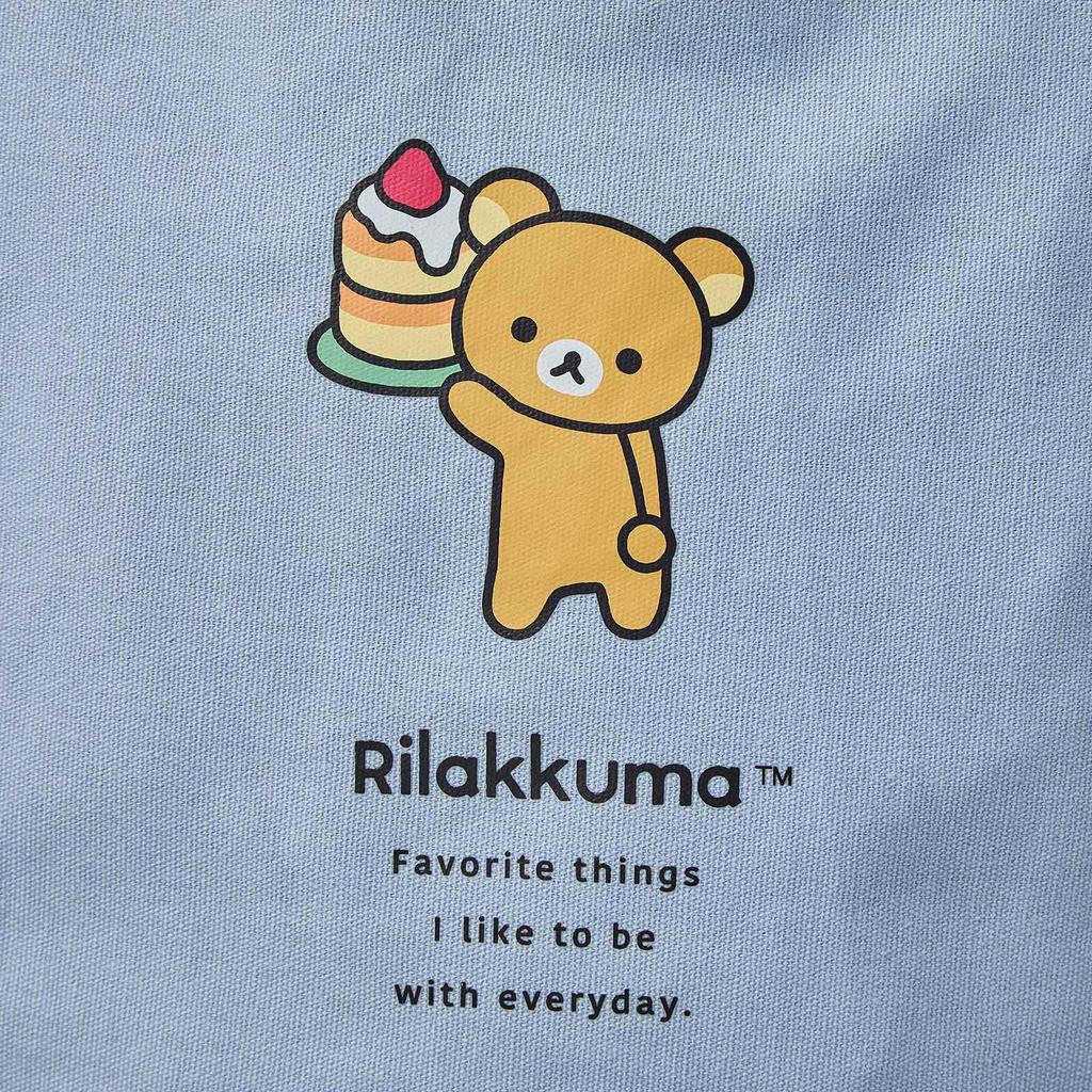 Hapitas Rilakkuma Tote Bag 6075-M Black Face