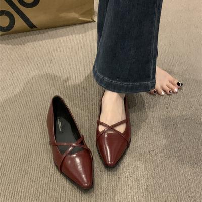 Туфли женские Мэри Джейн балетки женские элегантные балетки женские туфли с квадратным носком на низком каблуке женские туфли