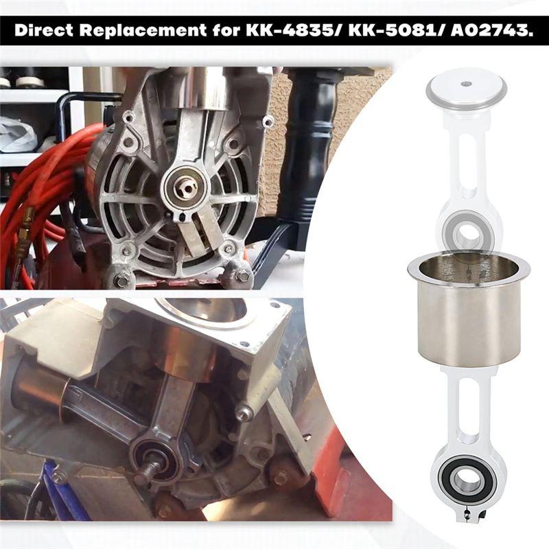 A84E-KK-4835 Compressor Piston Kit Connecting Rod Replacement Parts Cable Oil-Free Air Compressor Pump