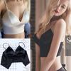 Chic Summer Silk Bralette Bras for Women Sexy Beach Bikini Crop Tops