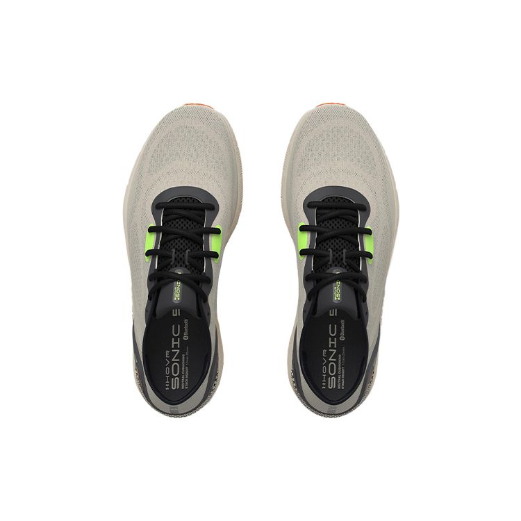 Under Armour HOVR Sonic 5 Stone Black Men Sneakers Grey 3024898-101