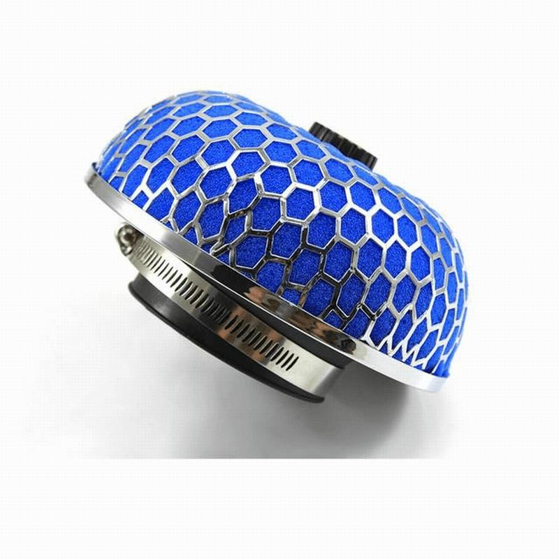 Универсальный 76мм Воздушный фильтр Высокий поток Очиститель воздуха Грибовидная головка Моющийся Очиститель Автомобильный Впуск холодного воздуха Авто Профессиональные запчасти