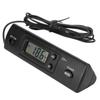 Car Thermometer, Car Temperature Digital Clock Multifunctional High Accuracy Electronic ABS Clock Car Digital Clock for Vehicle Car