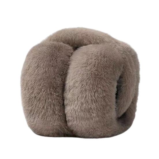 Женские зимние наушники, толстые плюшевые наушники для защиты ушей, ветрозащитные, складные, противоскользящие, для езды на работу, катания на лыжах, наушники с повязкой на голову