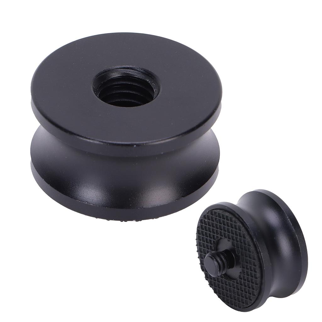 3 8 Inch Female to 1 4 Inch Male Threaded Adapter for Tripod Monopod Ballhead Camera Light Stand