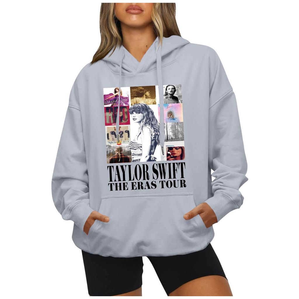 Женская мода, свободные повседневные повседневные свободные толстовки с круглым вырезом с длинными рукавами, повседневные топы с длинными рукавами, пуловеры, свитшоты