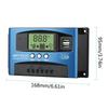 Солнечные контроллеры MPPT 100A 80A 60A 50A 40A 30A Двойной USB ЖК-дисплей 12В 24В Регулятор зарядного устройства для солнечных панелей