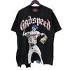 Godspeed American High Street Loose Teen Couple Crew Neck Pullover Casual Commuter ins Short Sleeves