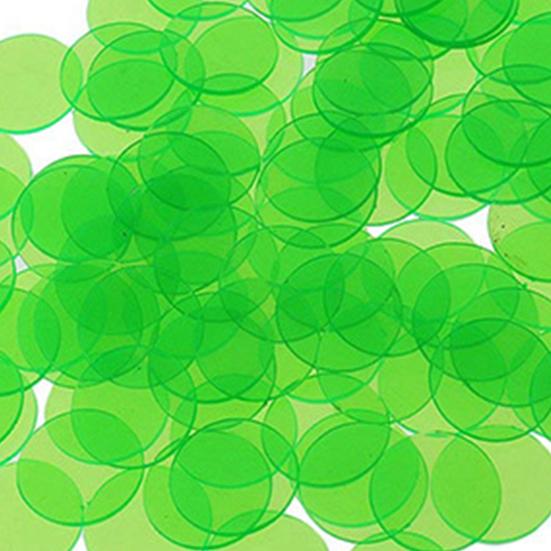 100 шт. 19 мм фишки для бинго прозрачного цвета счетные жетоны маркеры для математической игры