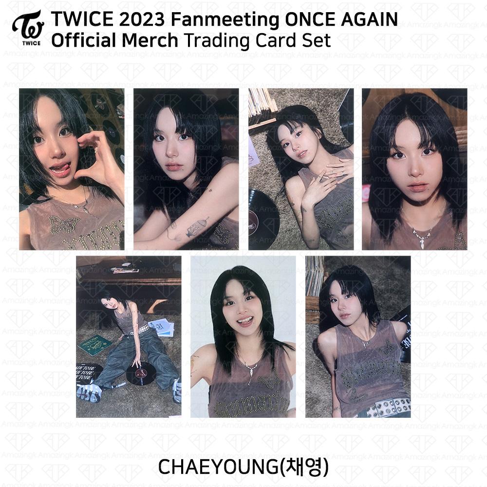 Twice Фан-встреча «ONCE AGAIN» в честь 8-й годовщины. Всплывающая карточка с коллекционной карточкой MD.