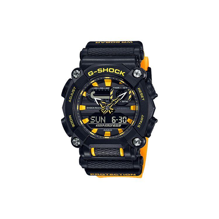 Casio G-Shock Промышленный Дизайн Тема Уличная Мода Кварцевые Часы Мужские часы Черные GA-900A-1A9