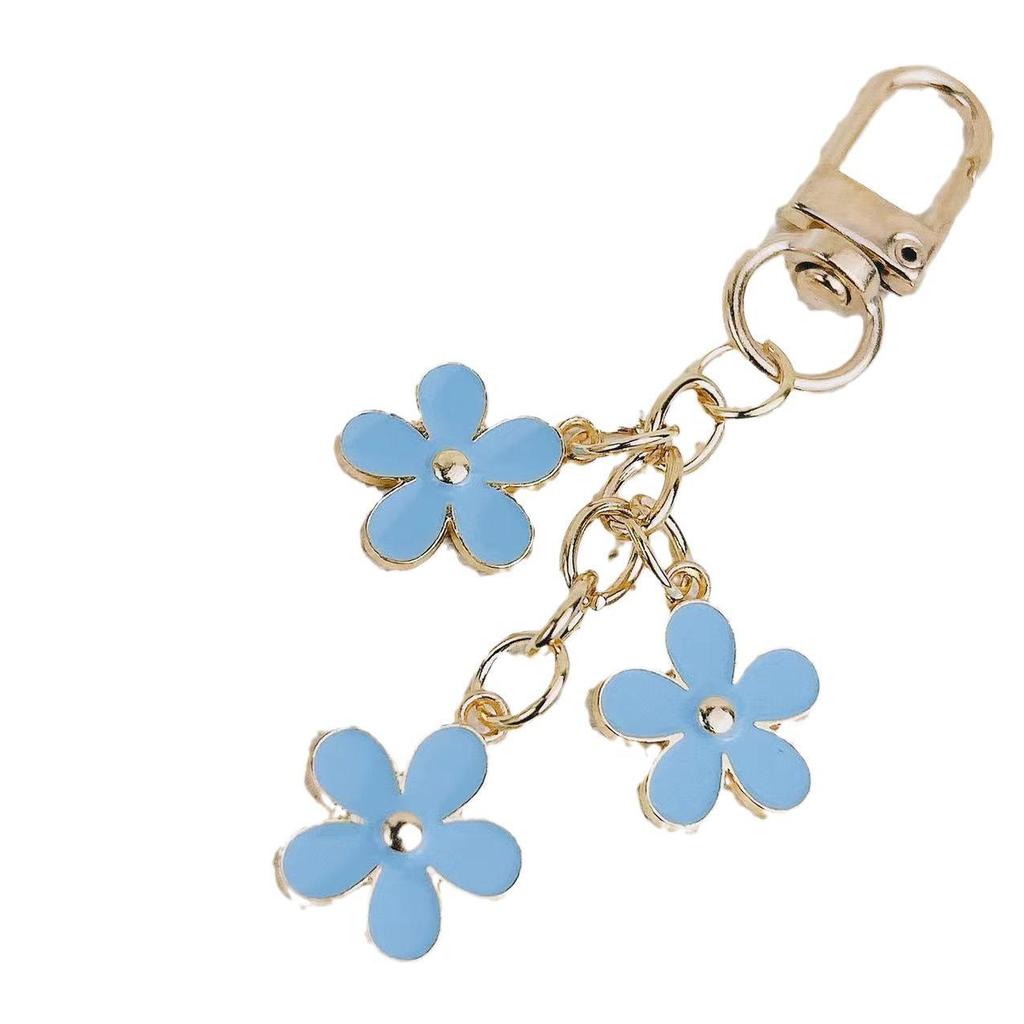 Европейский и американский летний брелок с цветком цвета капли масла для мобильных телефонов, сумок и автомобилей.