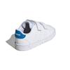 adidas Neo ADVANTAGE Advancourt Нескользящие Износостойкие Низкие Кеды для Скейтборда Бело-Синие Для Младенцев и Малышей GW6498