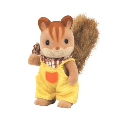 Куклы Sylvanian Families Семья Белок Белка Грецкий Орех Сертификация ST Mark Возраст Игрушка Кукольный домик Sylvanian Families Epoch [Мальчик Грецкий Орех] RI-33 3+ ООО