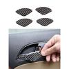 Для Honda CRV 2007 2008 2009 2010 2011 автомобильные декоративные черные наклейки из углеродного волокна для салона автомобиля