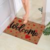 Добро пожаловать, коврики для двери, бархатный коврик для удаления пыли, кухонные нескользящие коврики, впитывающий коврик для ванной, коврики для стирки, домашний декор