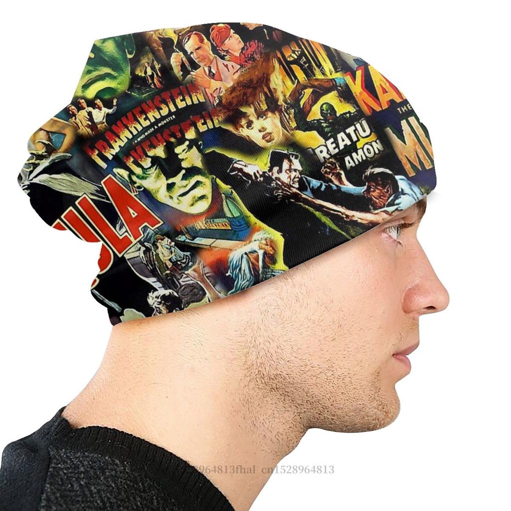 Чужой Рипли, космический фильм ужасов, модные шапки-бини, вязаная шапка из фильмов о монстрах, хипстерские шапочки с черепами, шапки