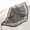 Four Seasons Available 70CM New Professional Scarf Decorative Scarf Diamond Fold Versatile Small Square Scarf