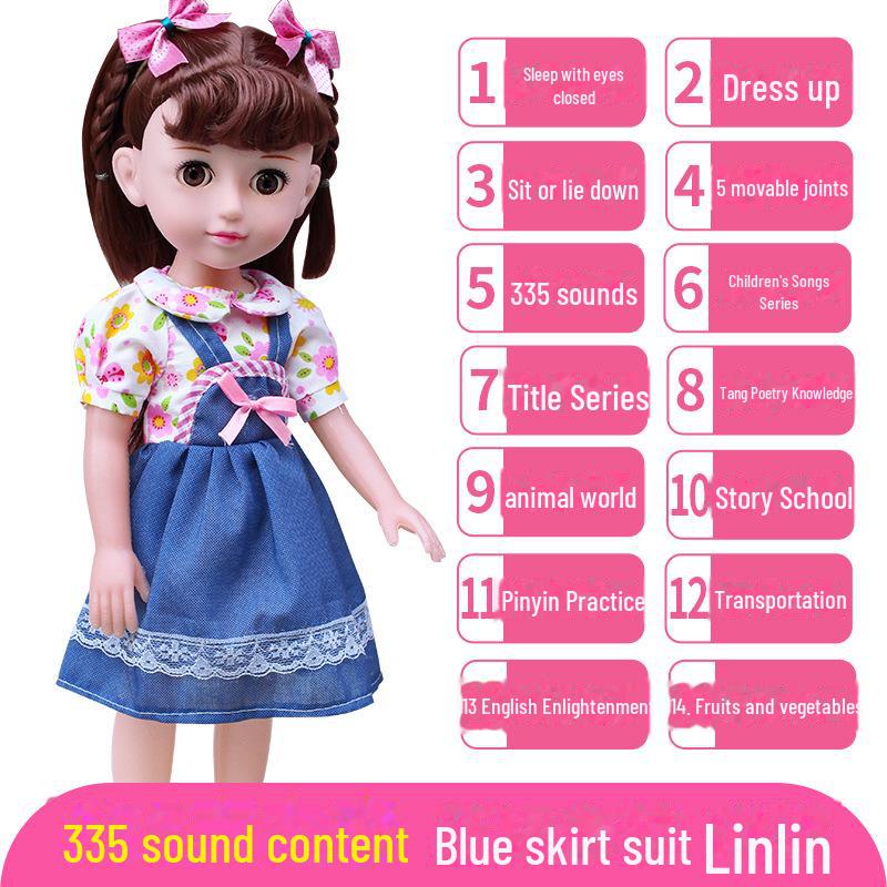 Интерактивная умная кукла-принцесса подарочный набор для девочек