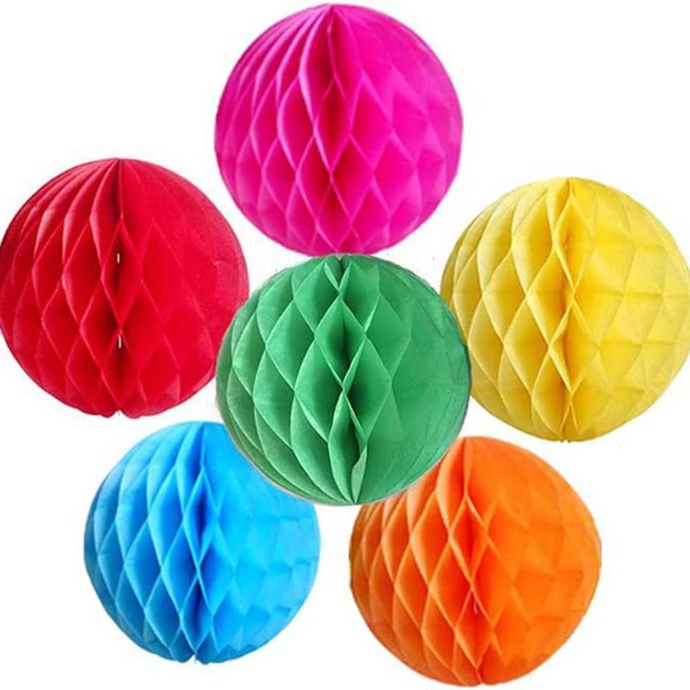 5 шт. украшений для окон и потолка, бумажные цветочные шары, вытягивание цветов, украшения для дня рождения и украшения