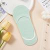 Women's Low Cut Summer Invisible Solid Color Boat Socks Thin Non-slip Socks