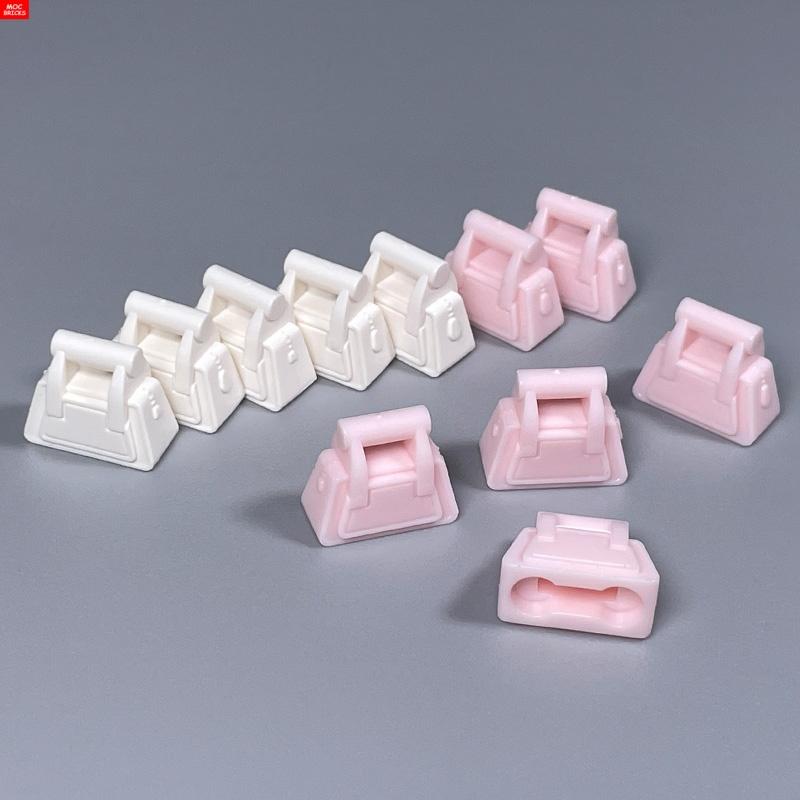 Сумка-портфель-рюкзак из кубиков MOC для аксессуаров из строительных блоков 93091 Собираемые части Детские игрушки
