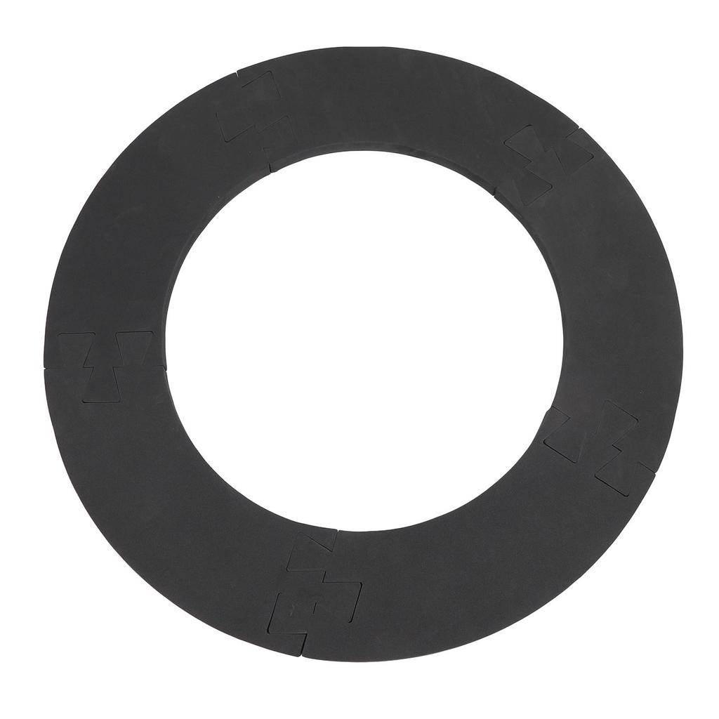 5 шт. Защитное окружение для дартсборда, Легкая сборка, Черный ЕВА, Сращенный протектор стены для дартсборда для