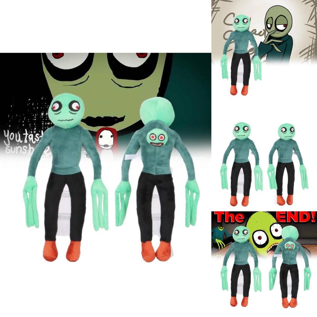 Очаровательная плюшевая игрушка Salad Fingers Мягкая короткошерстная кукла с наполнителем из полипропиленового хлопка
