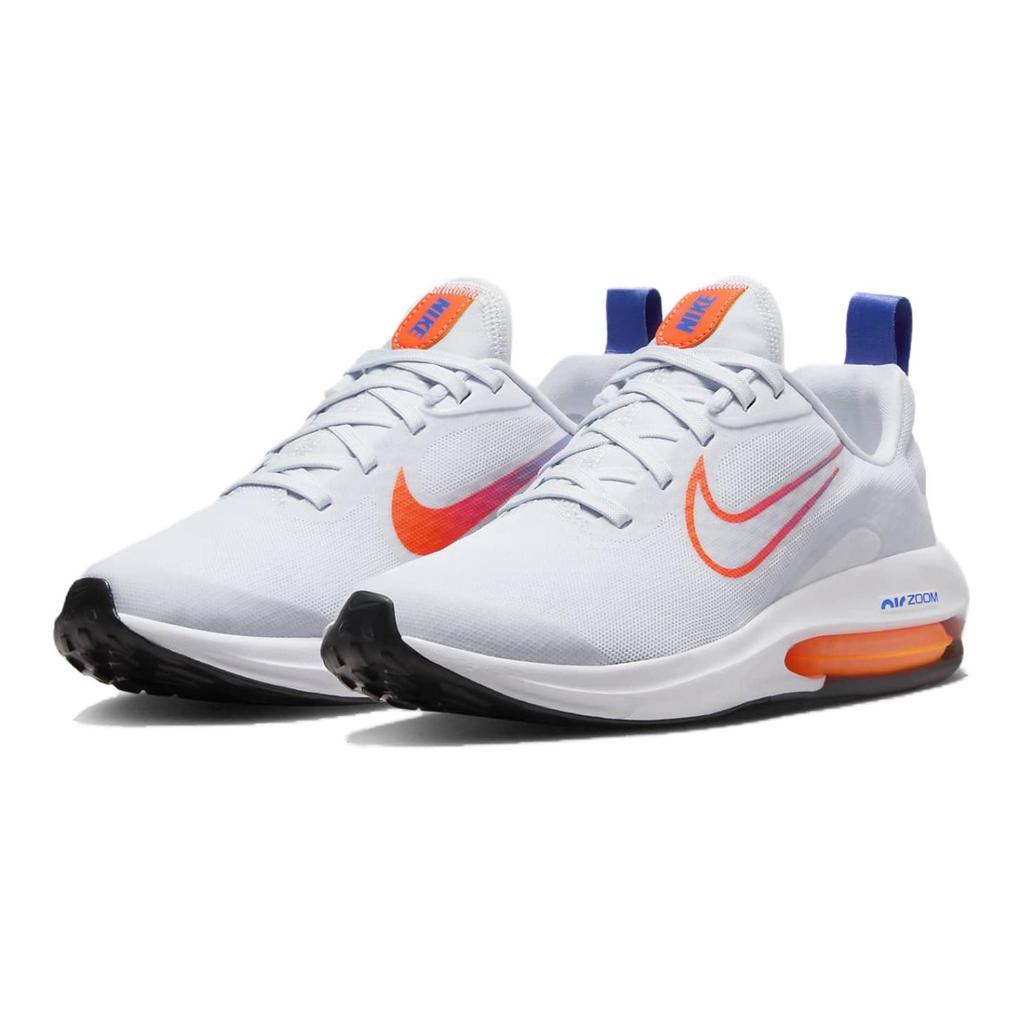 Nike Air Zoom Arcadia 2 Anti Slip Wear Resistant Low Top Kids' Running Shoes Gray Orange Sneakers DM8491-004