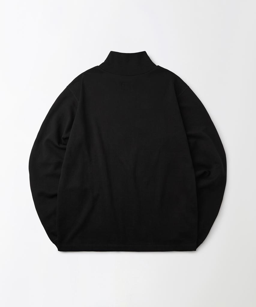 OUTSTANDING Turtleneck Long Sleeve Tee_Black