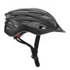 Bike Helmet Stylish Lightweight Ventilated Heat Dissipation One Piece Design Cycling Helmet for Mountain Road Bike Black