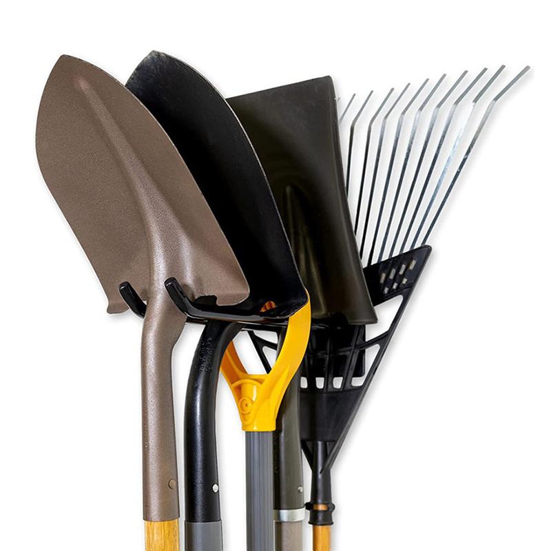 Система хранения инструментов Крючки Настенный держатель для гаражного хранения Многоцелевой органайзер для садовых инструментов Для склада Настенный крючок для гаража