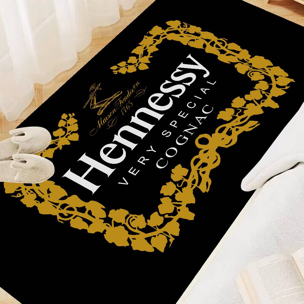 Hennessy Brandy Hallway Carpet Washable Non-Slip Living Room Sofa Chairs Area Mat Kitchen Doormat Area Rug