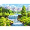 5D DIY Diamond Painting Four Seasons Landscape of the Woods Diamond Embroidery Cross Stitch Kit Full Rhinestone Mosaic Home Decor