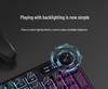 BOW Hangshi K920BDL RGB Подсветка Проводная/Беспроводная Bluetooth Игровая Клавиатура с Механическим Ощущением