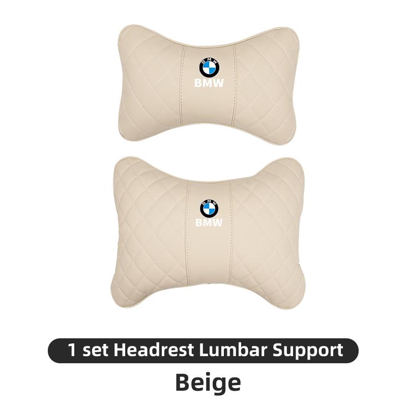 2025 Hot Car Logo Headrest Neck Cushion Lumbar Support Memory Foam Pillow For BMW M X1 X3 X5 X6 X7 E30 E90 M3 E84 E83 F25 E91 E6